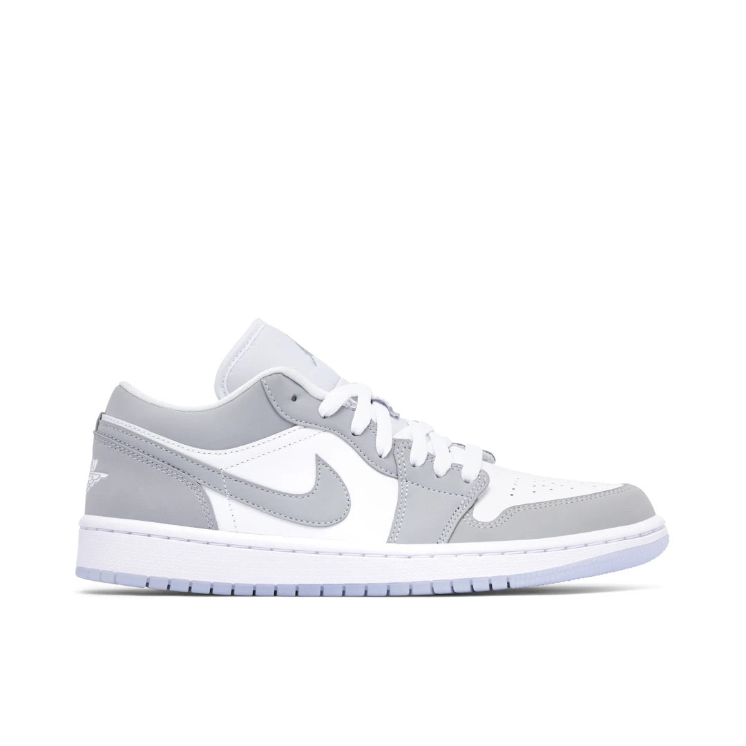 AIR JORDAN 1 LOW WHITE WOLF GREY