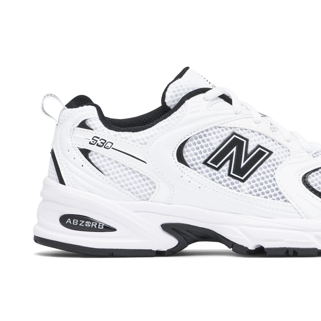 NEW BALANCE 530 WHITE BLACK