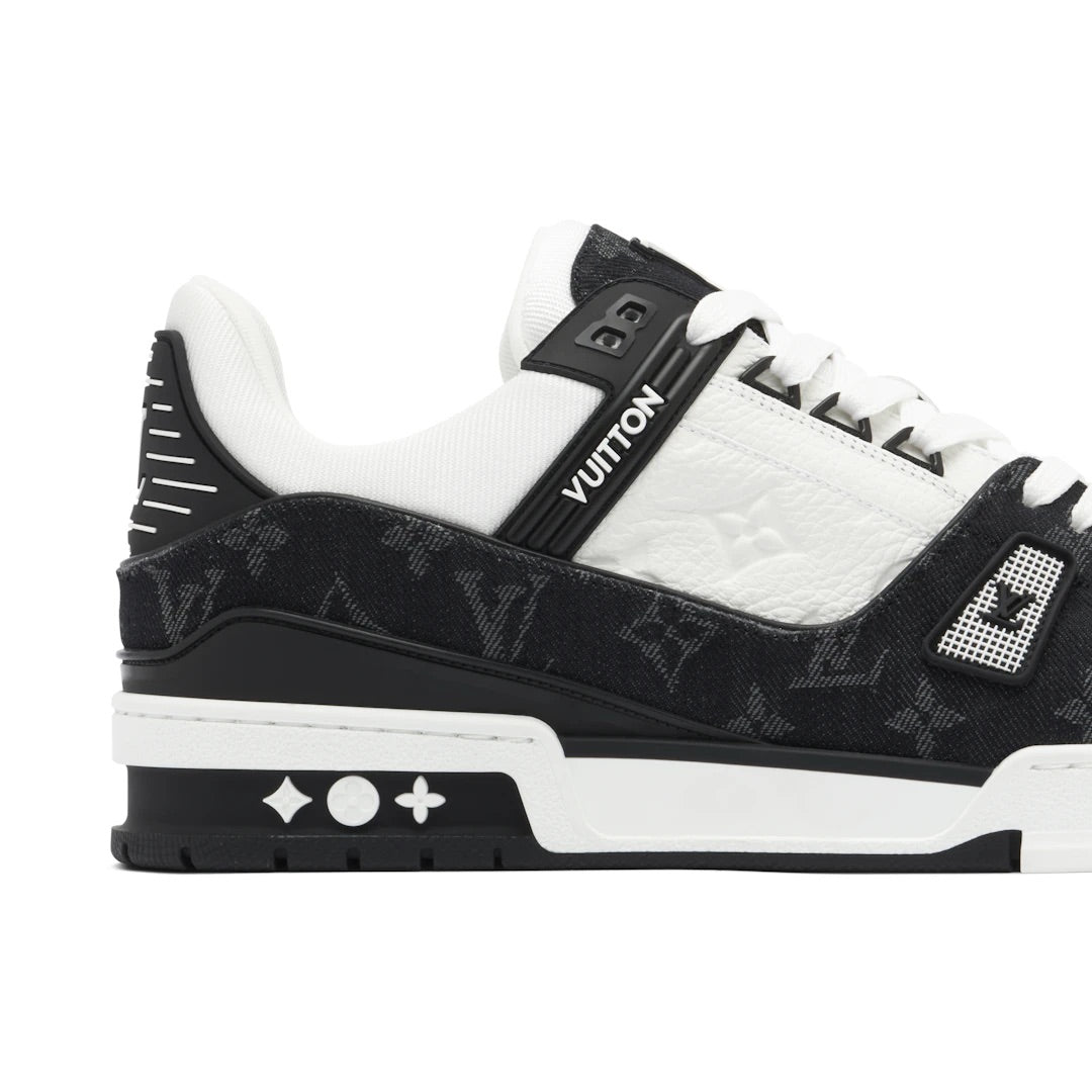 LOUIS VUITTON LV TRAINER WHITE BLACK