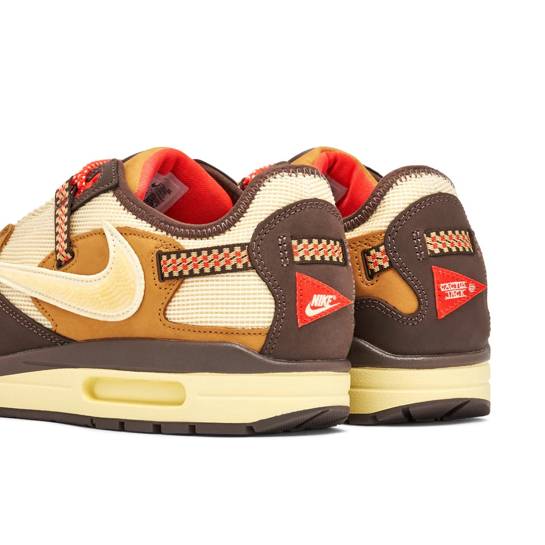 NIKE AIR MAX 1 X TRAVIS SCOTT BAROQUE BROWN