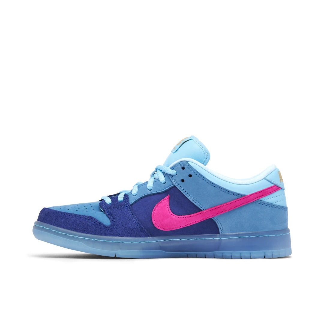 NIKE SB DUNK LOW X RUN THE JEWELS BLUE PINK