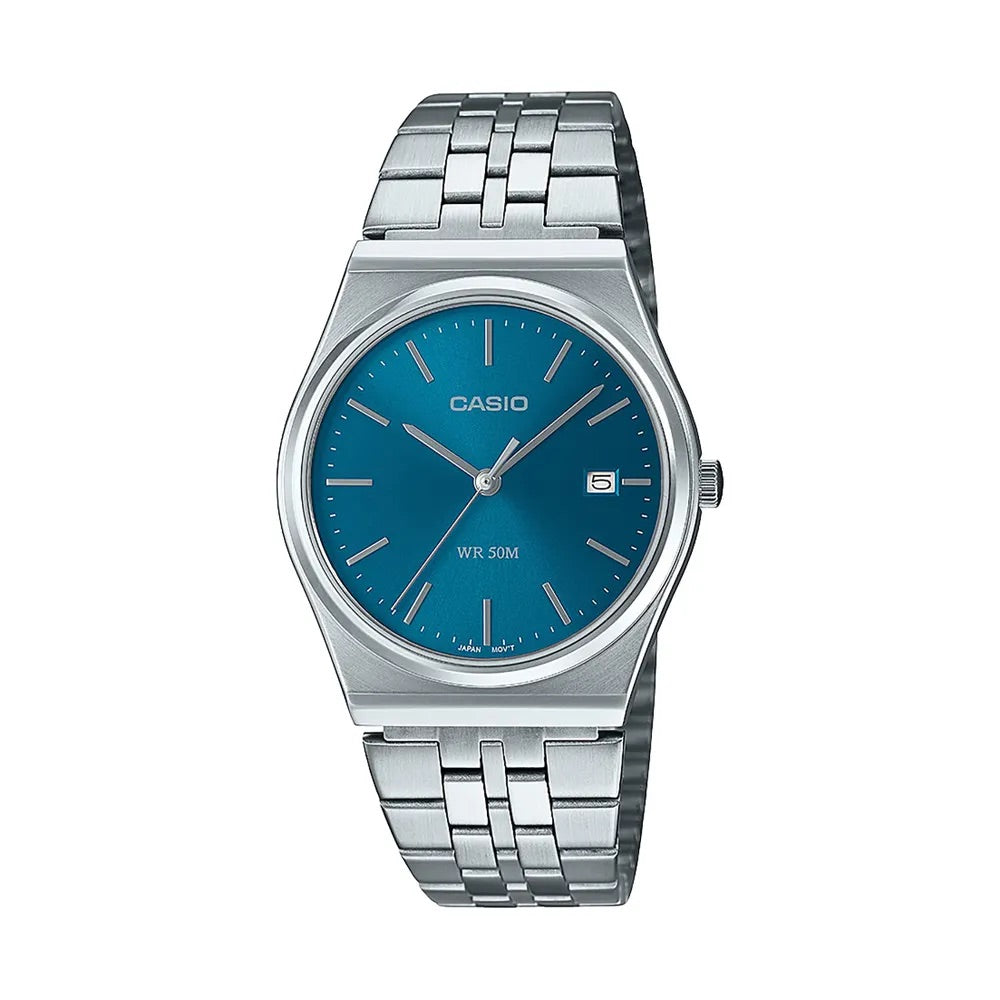 CASIO Montre quartz Mixte Casio collection Bleu