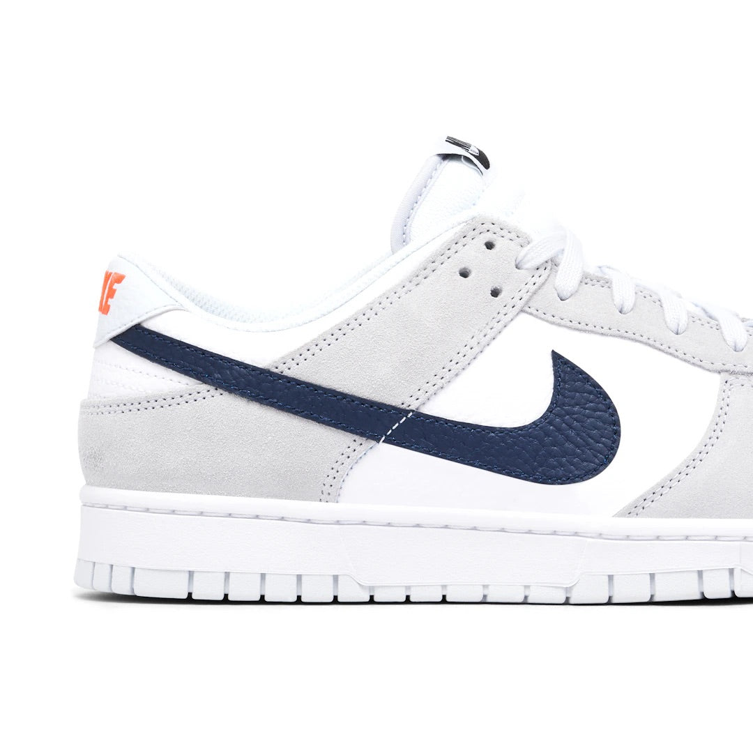 NIKE DUNK LOW MINI SWOOSH GREY NAVY