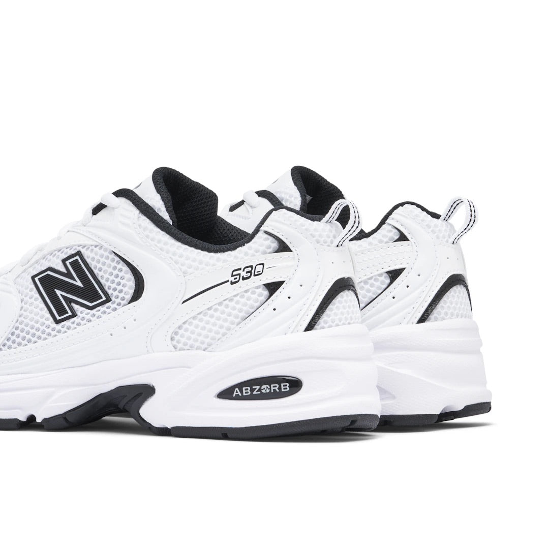 NEW BALANCE 530 WHITE BLACK