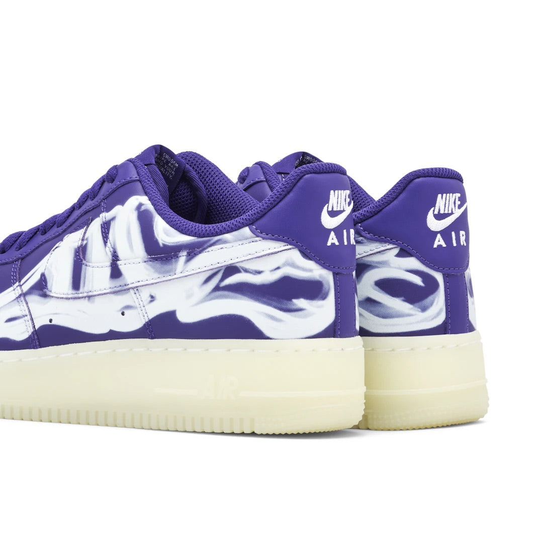 NIKE AIR FORCE 1 SKELETON PURPLE