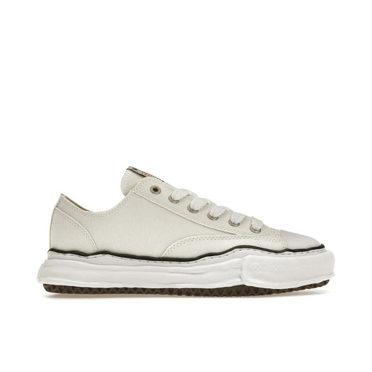 MAISON MIHARA YASUHIRO PETERSON OG SOLE CANVAS LOW WHITE