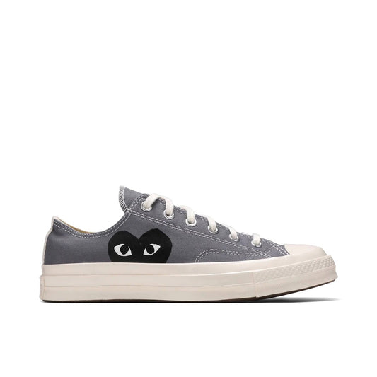 CONVERSE CHUCK TAYLOR ALL-STAR 70 OX X COMME DES GARÇONS PLAY STEEL GRAY