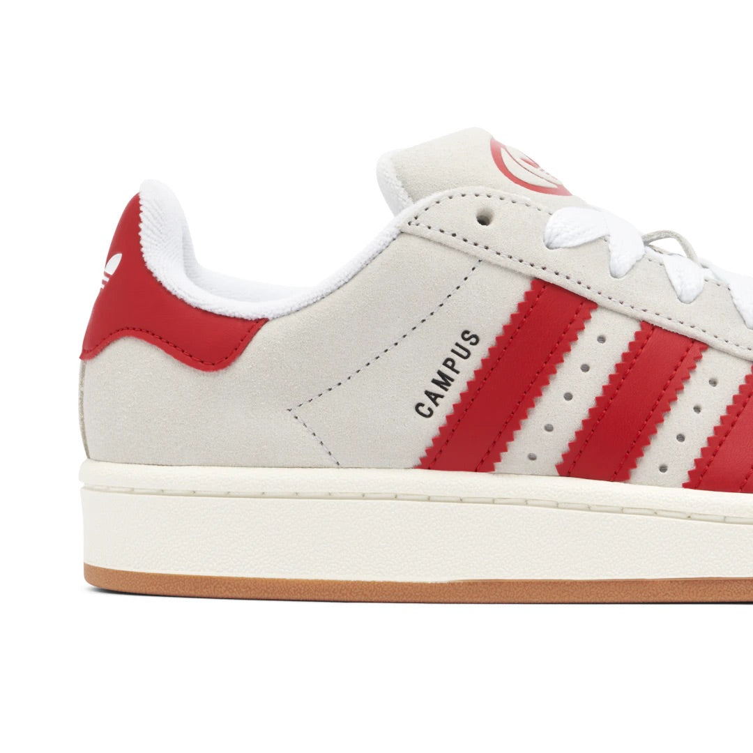 ADIDAS CAMPUS 00S CRYSTAL WHITE SCARLET WOMAN