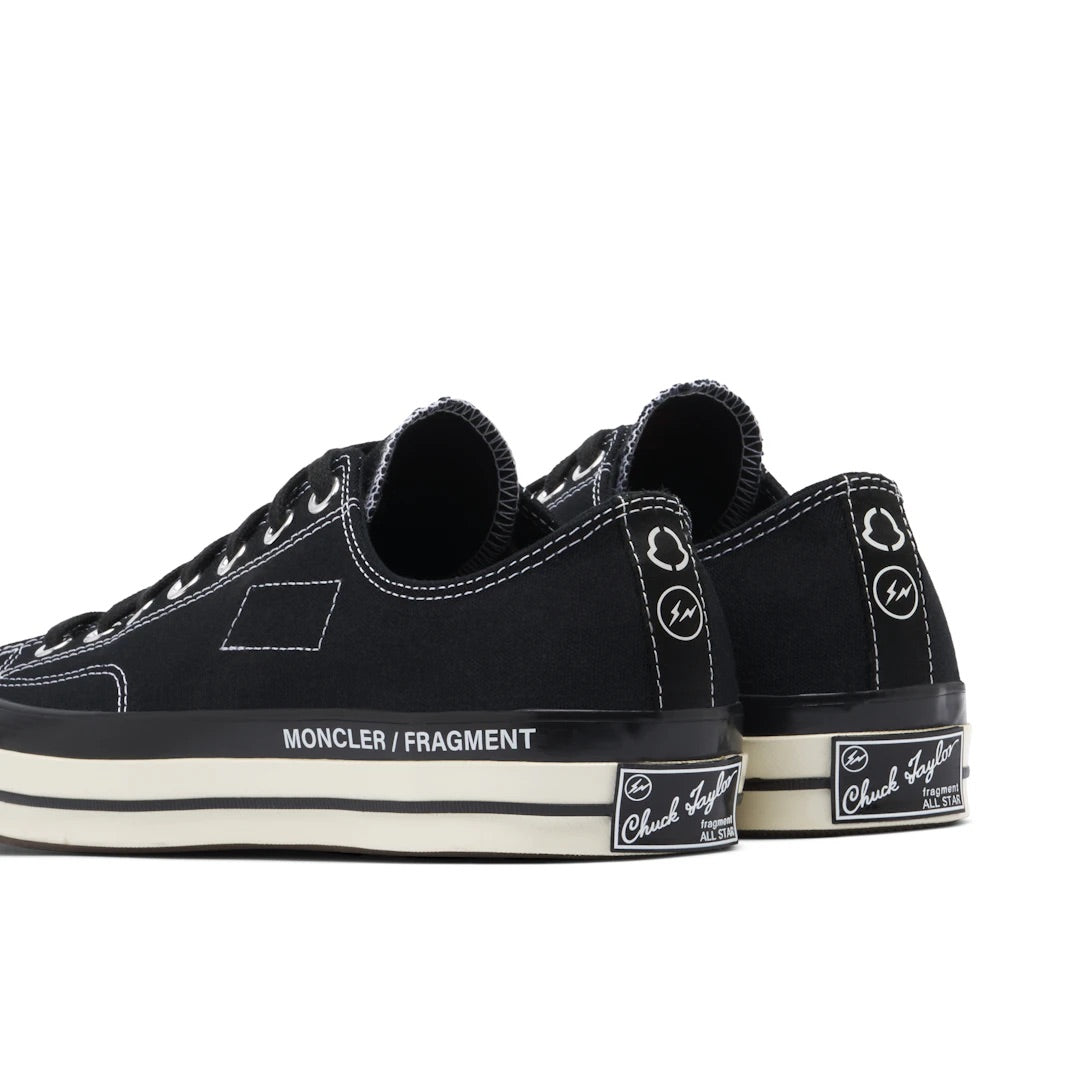 CONVERSE CHUCK TAYLOR ALL-STAR 70 X MONCLER X FRAGMENT BLACK