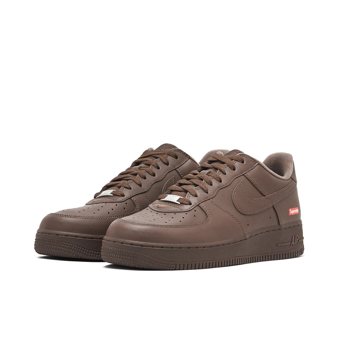 NIKE AIR FORCE 1 LOW X SUPREME BAROQUE BROWN