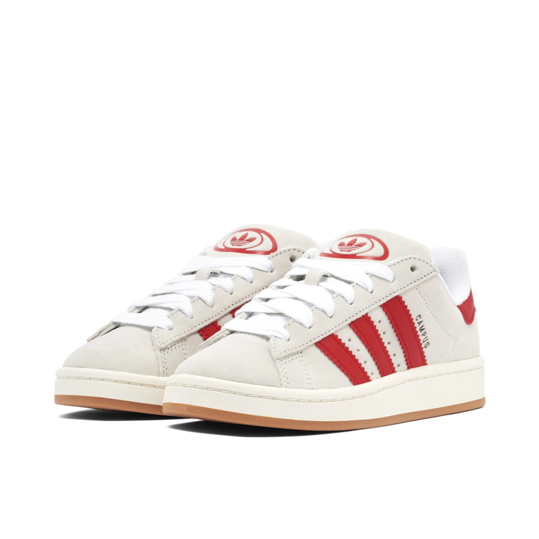 ADIDAS CAMPUS 00S CRYSTAL WHITE SCARLET WOMAN