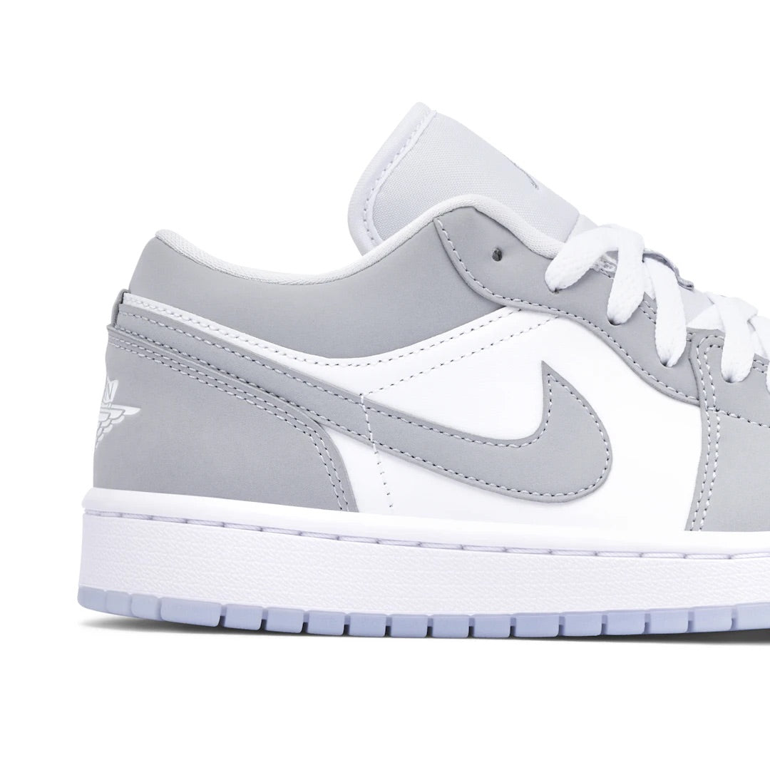 AIR JORDAN 1 LOW WHITE WOLF GREY