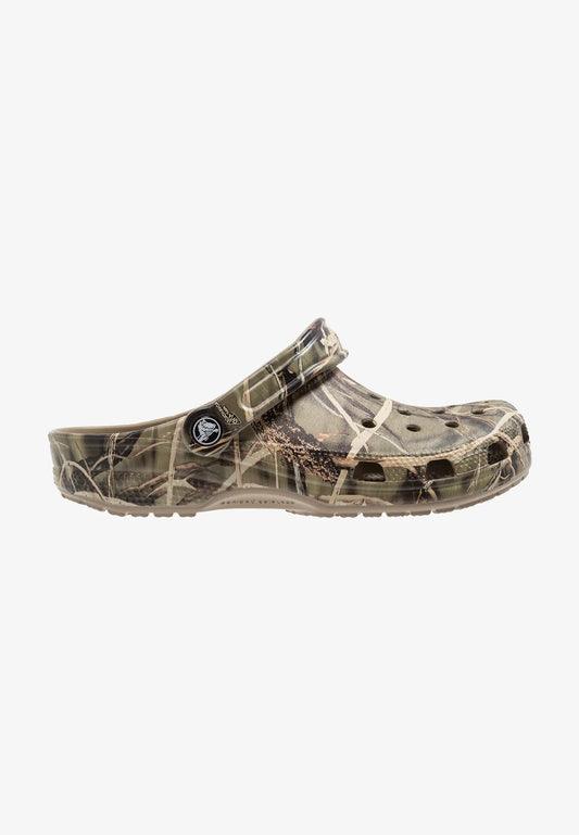 Crocs CLASSIC REALTREE - Sabots - khaki