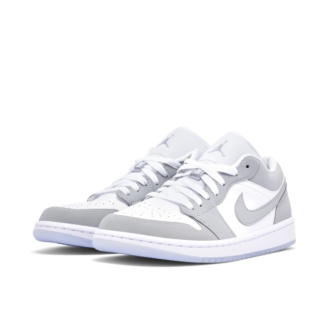 AIR JORDAN 1 LOW WHITE WOLF GREY