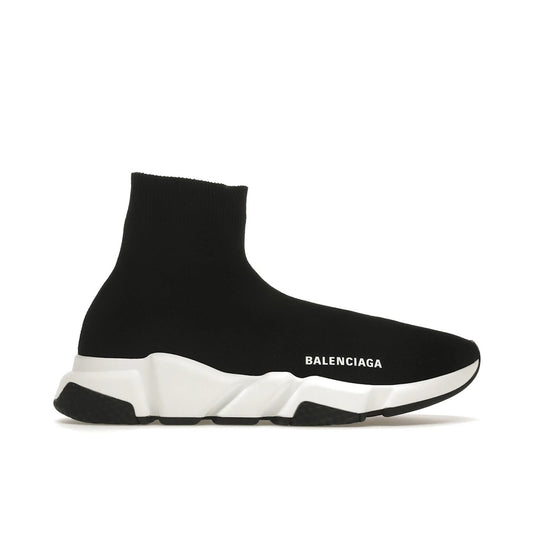 BALENCIAGA SPEED TRAINER BLACK WHITE (2021)