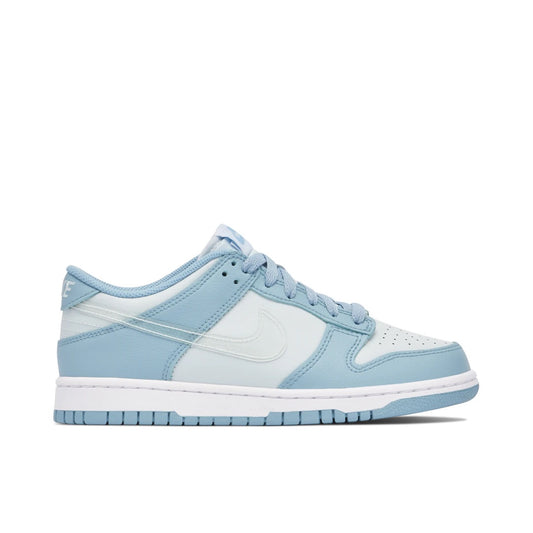 NIKE DUNK LOW CLEAR SWOOSH BLUE GS