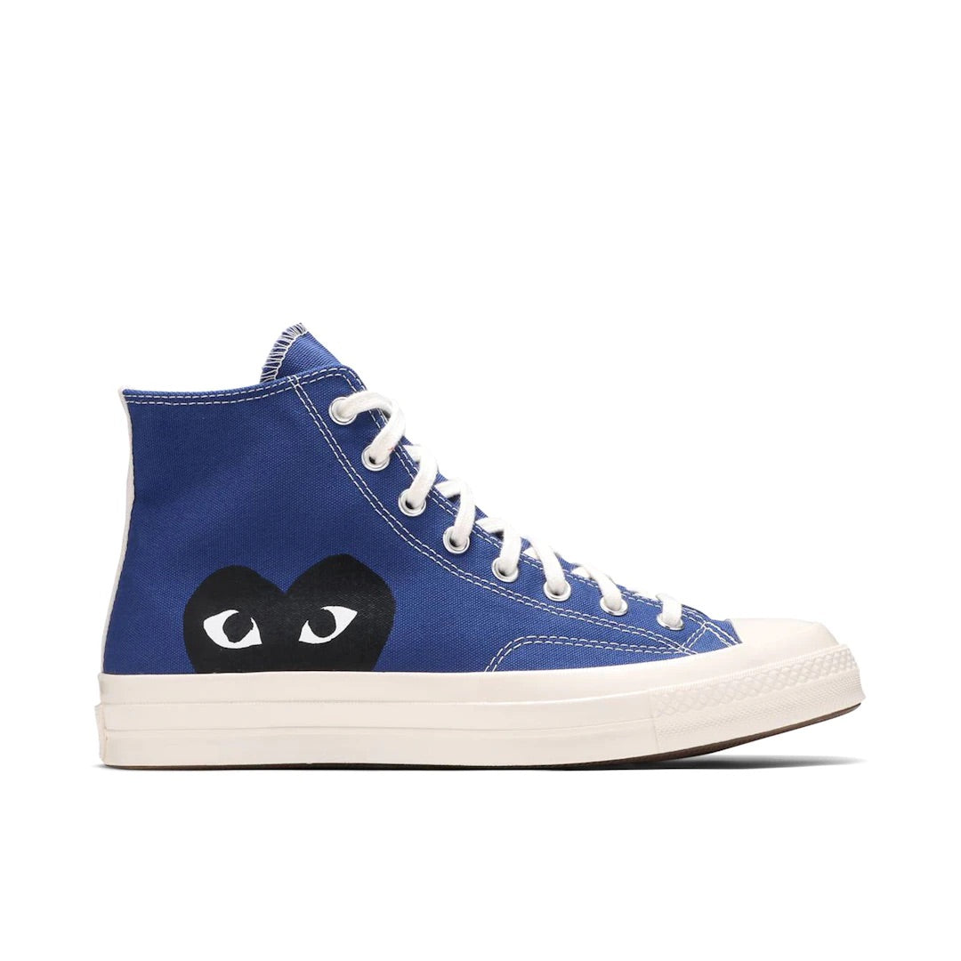 CONVERSE CHUCK TAYLOR ALL-STAR 70 HI X COMME DES GARÇONS PLAY BLUE