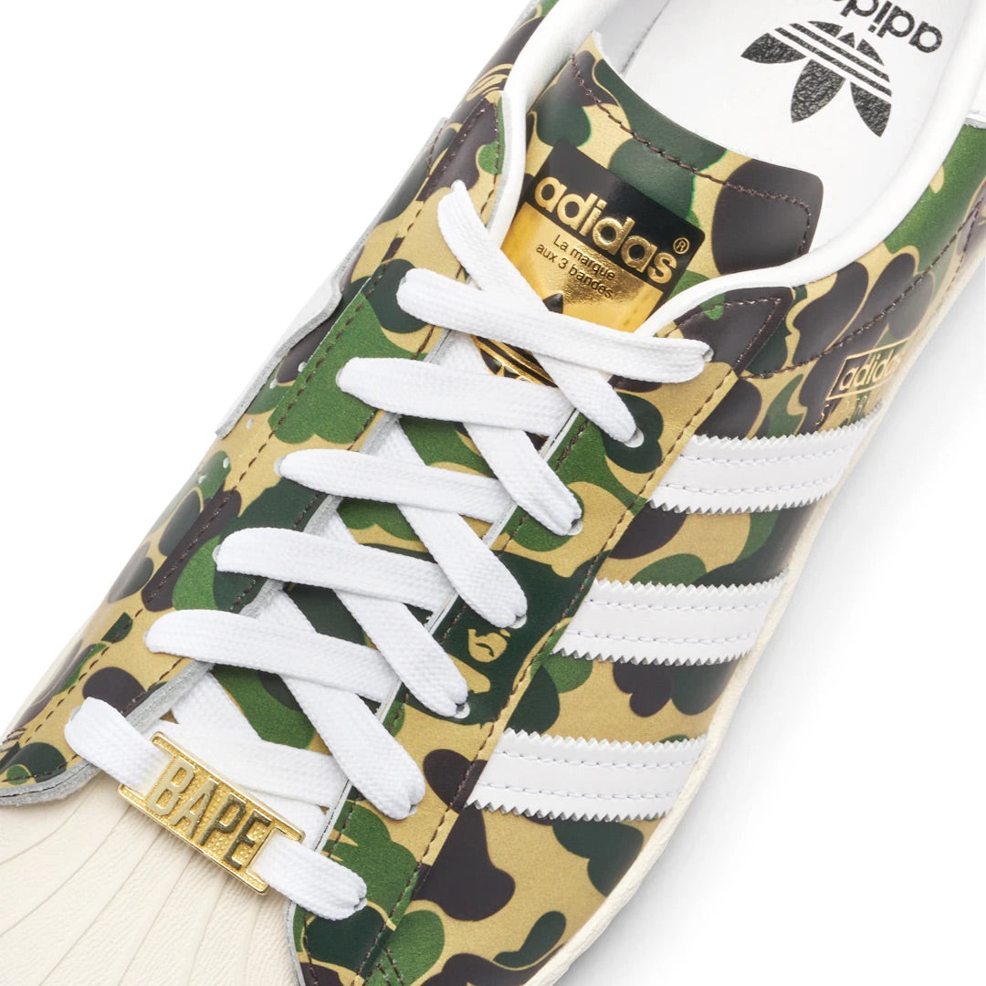 ADIDAS SUPERSTAR X BAPE ABC CAMO