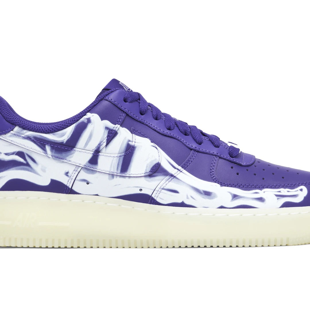 NIKE AIR FORCE 1 SKELETON PURPLE