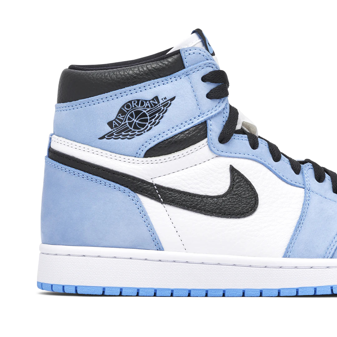 AIR JORDAN 1 RETRO HIGH WHITE UNIVERSITY BLUE BLACK